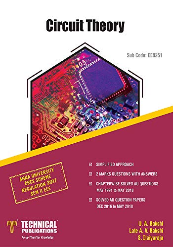 [PDF] Circuit Theory Book by A.V. Bakshi and U.A. Bakshi pdf free download
