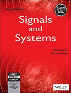 [PDF] Download Signals and Systems by Barry Van Veen and Simon Haykin ...