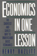 [PDF] Economics in One Lesson by Henry Hazlitt book pdf